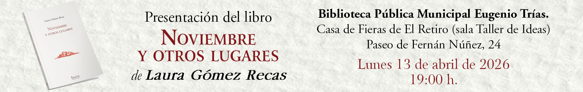 Presentación Noviembre y otros lugares