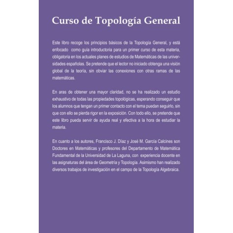 Curso de Topología General