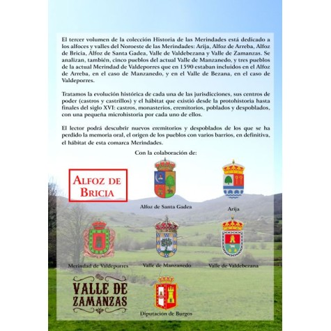 Los alfoces de Arreba, de Bricia y de Santa Gadea. Los valles de Bezana y de Zamanzas.