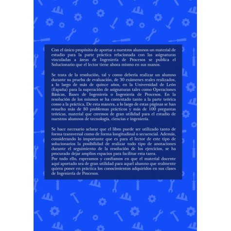 Solucionario Teórico y Práctico de Ingeniería de Procesos