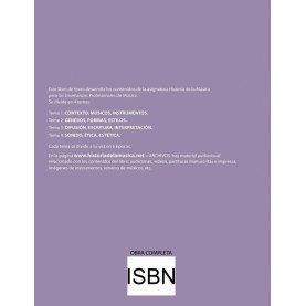 Historia de la música para conservatorios O.C.