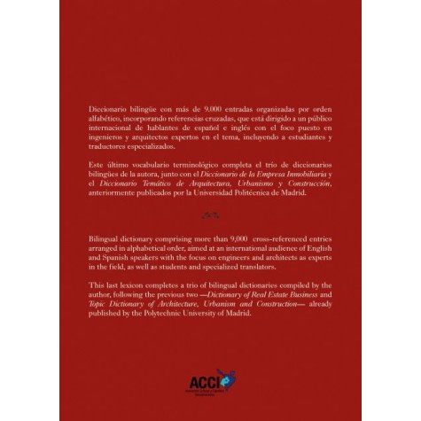 Diccionario de estructuras en la edificación - Dictionary of building structures