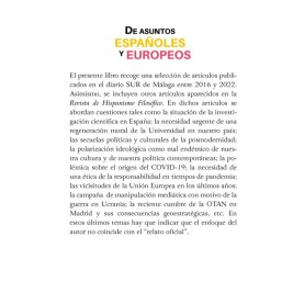 De asuntos españoles y europeos 2ª Edición