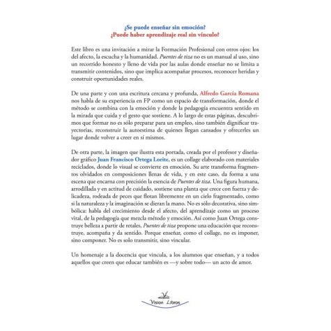Puentes de tiza: Pedagogía del vínculo, enseñar con método y emoción en FP