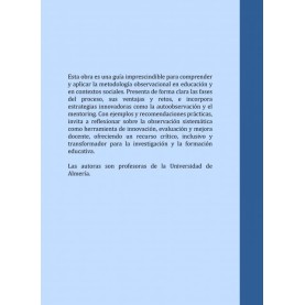 Observación sistemática para la investigación y la innovación en contextos socioeducativos
