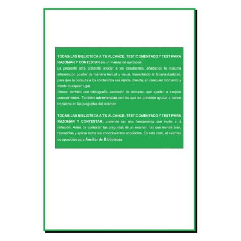 Todas las Bibliotecas a tu alcance Vol. II - 2ª edición Todas las Bibliotecas a tu alcance Vol. II - 2ª edición