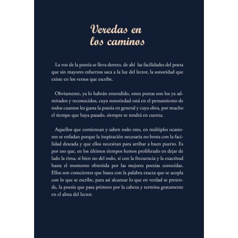 Veredas en los caminos