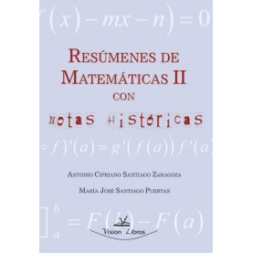 Resúmenes de matemáticas II con notas históricas