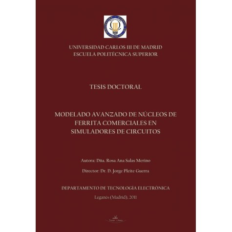 Modelado avanzado de núcleos de ferrita comerciales en simuladores de circuitos